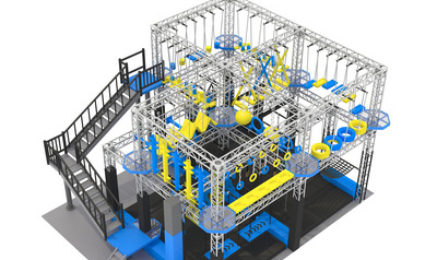 Adventure Course | indoor playground, trampoline park, park equipments ...